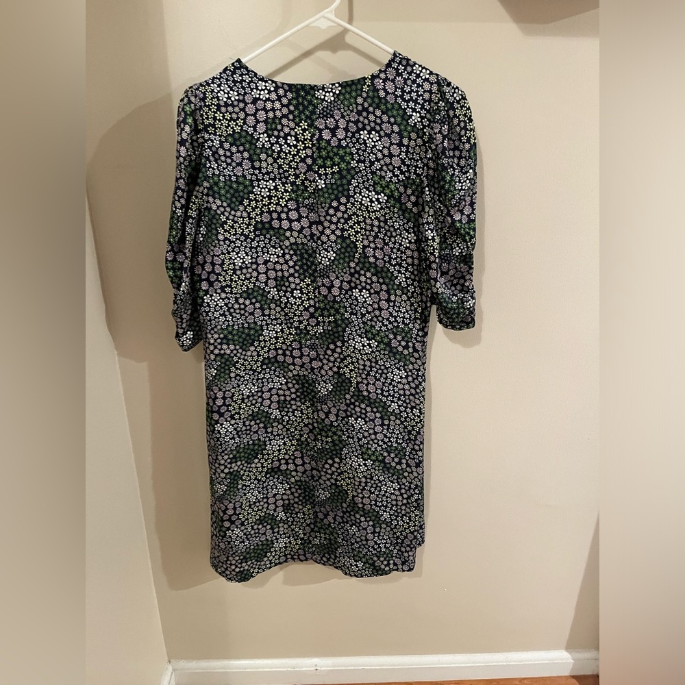 See by Chloe Floral V Neck Multicolor Shift Floral Dress - Picture 6 of 9